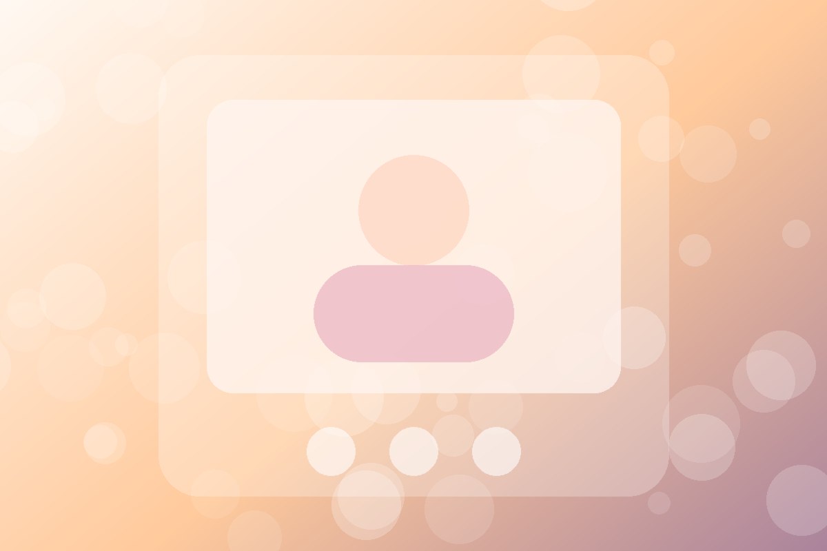 温柔视频通话界面